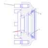 2074267 Rodamiento Portapernos CAT 416E 420E