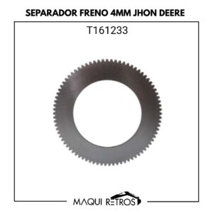 separador freno 4mm-T161233-jhon deere.jpg T161233 Separador Freno 4mm Jhon Deere 310G 410G