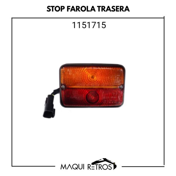 1151715 Stop Farola Trasera CAT 416D 420D