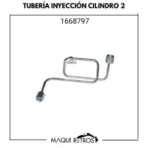 tubería inyección cilindro 2-1668797.jpg 1668797 Tubería Inyección Cilindro 2 CAT Serie B y C