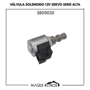 válvula solenoide 12V servo-3809030-cat serie alta.jpg 3809030 Válvula Solenoide 12V Servo CAT Serie Alta