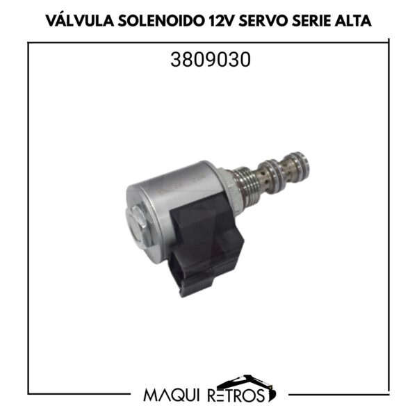válvula solenoide 12V servo-3809030-cat serie alta.jpg 3809030 Válvula Solenoide 12V Servo CAT Serie Alta