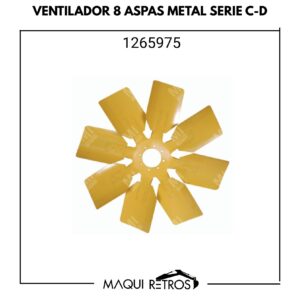 ventilador 8 aspas metal-1265975-cat serie C,D.jpg 1265975 Ventilador 8 Aspas Metal CAT Serie C y D