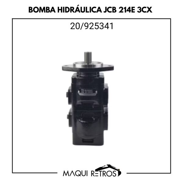 BOMBA HIDRÁULICA-20-925341-JCB 214E 3CX.jpg 20/925341 Bomba Hidráulica JCB 214E 3CX