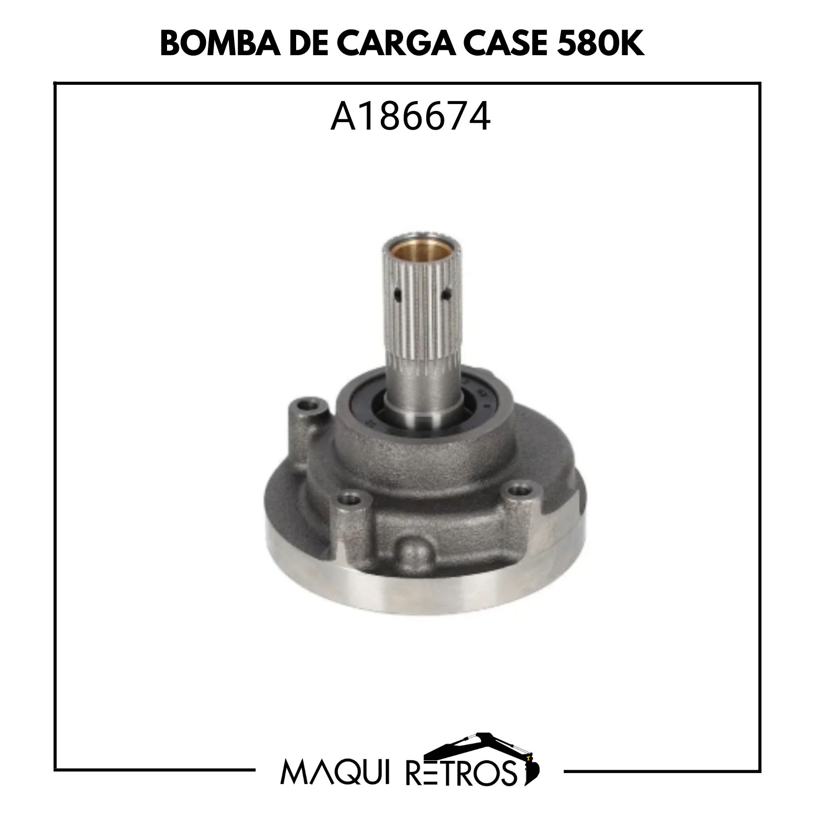 bomba de carga- A186674- case 580K.jpg A186674 Bomba De Carga Case 580K