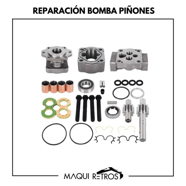 reparación bomba piñones.jpg Reparación Bomba Piñones CAT 416 420