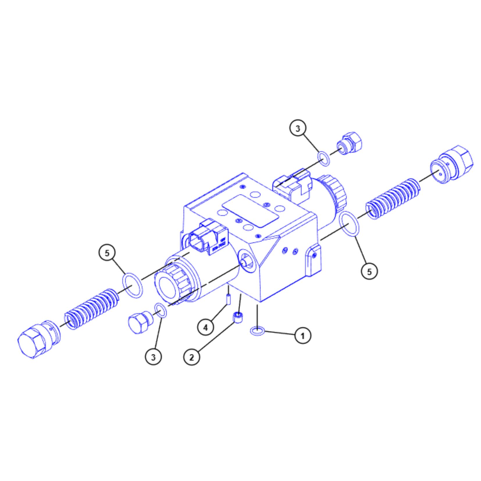 valvula solenoide doble-2780205-cat 416E 430E.jpg(2) 2780205 Valvula Solenoide Doble CAT 416E 430E